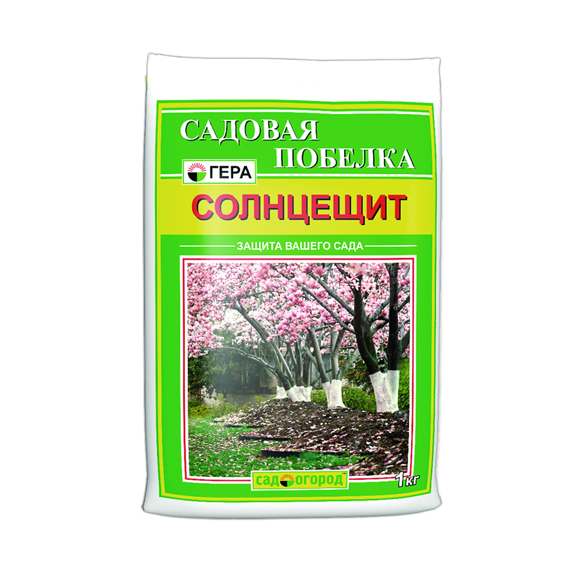 Садовая побелка гера солнцещит 1 кг