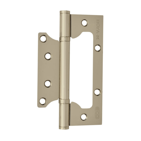 ПЕТЛЯ НАКЛАДН. УНИВЕРС. 800-5" FHP-STD (125*75*2,5) МАТОВ. НИКЕЛЬ (2/100) "НОРА-М"