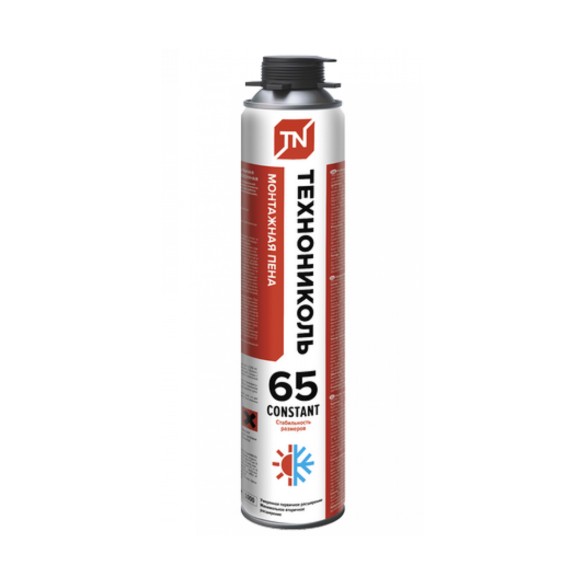 ПЕНА МОНТАЖНАЯ "CONSTANT 65" ПРОФИ 850 Г ВСЕСЕЗОННАЯ (12/816) "ТЕХНОНИКОЛЬ"